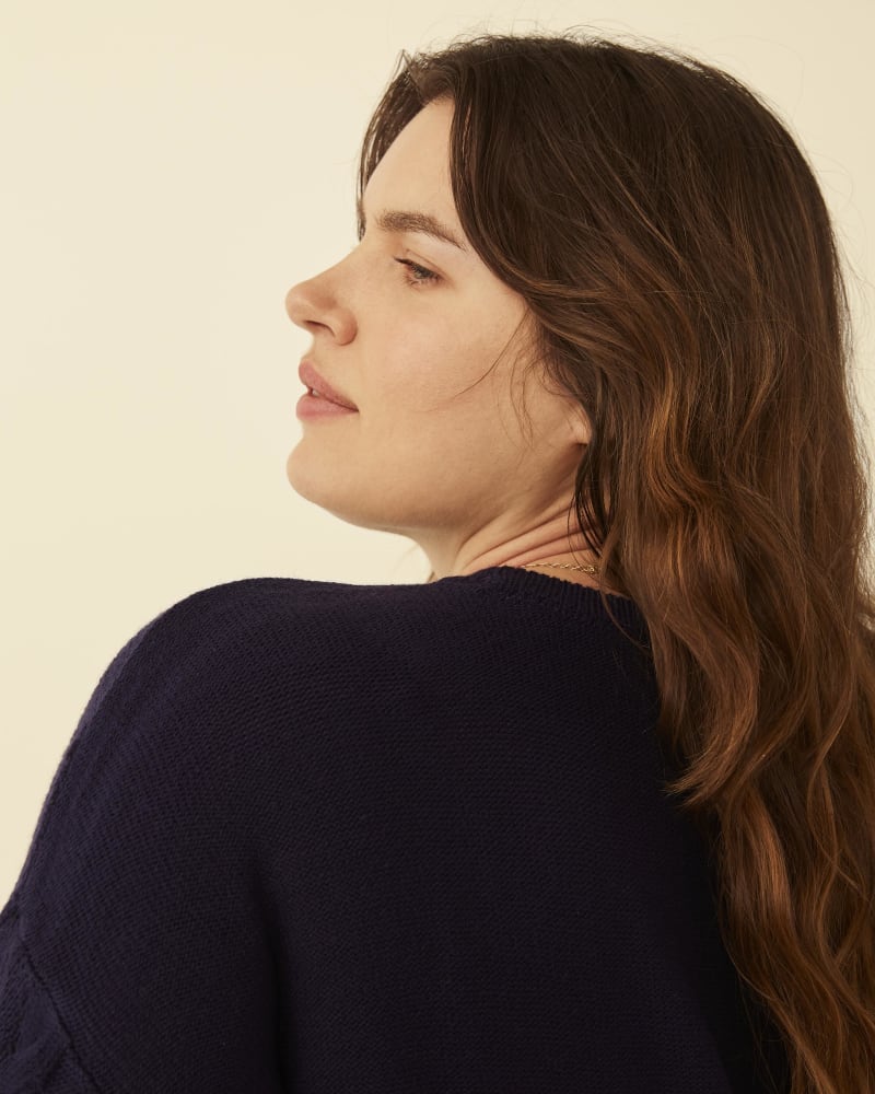 Side of plus size Kelly Cable-Knit Sweater by Ryan Wylde | Dia&Co | dia_product_style_image_id:182279